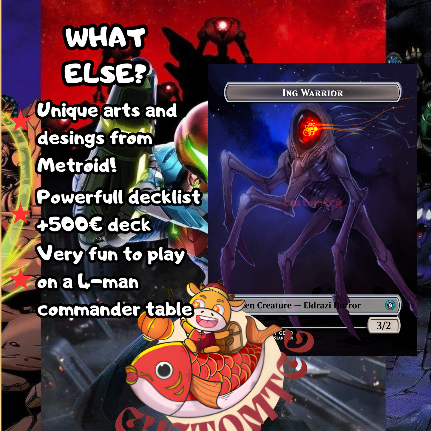 Metroid Commander Deck