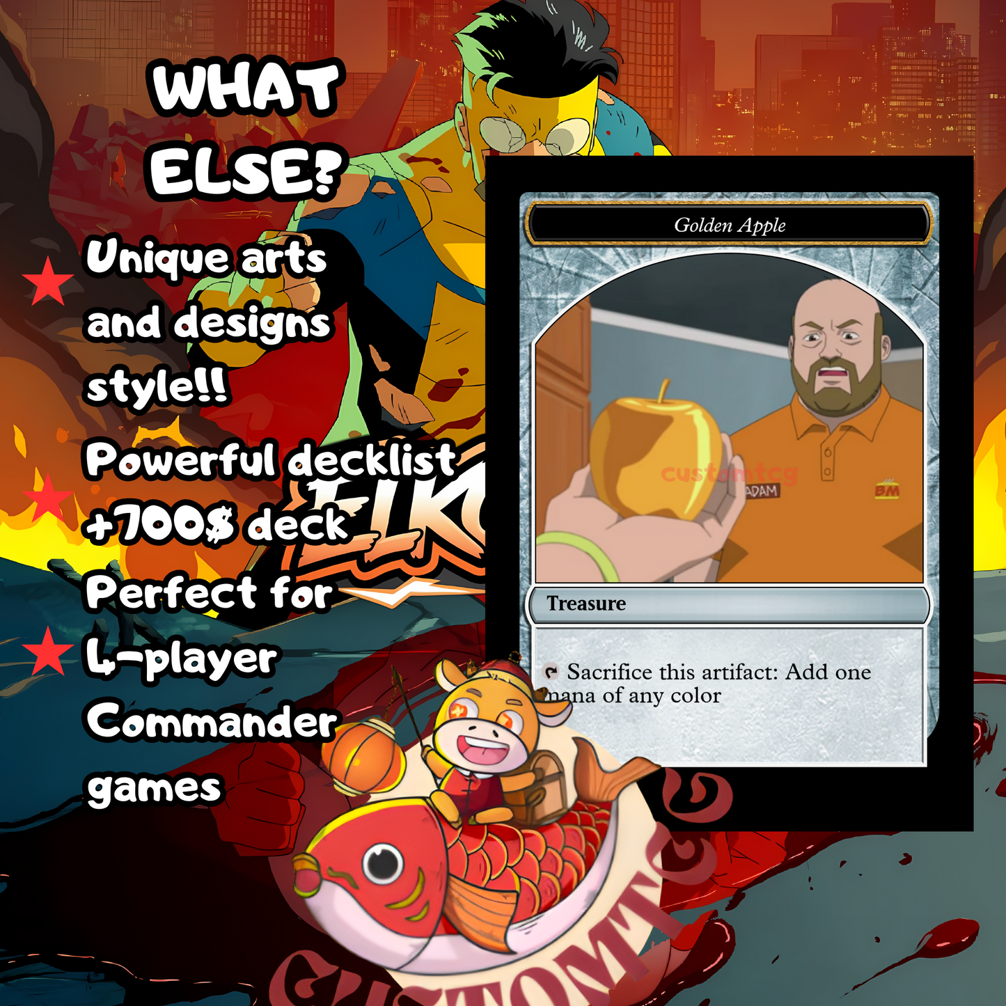 Invincible Commander Deck