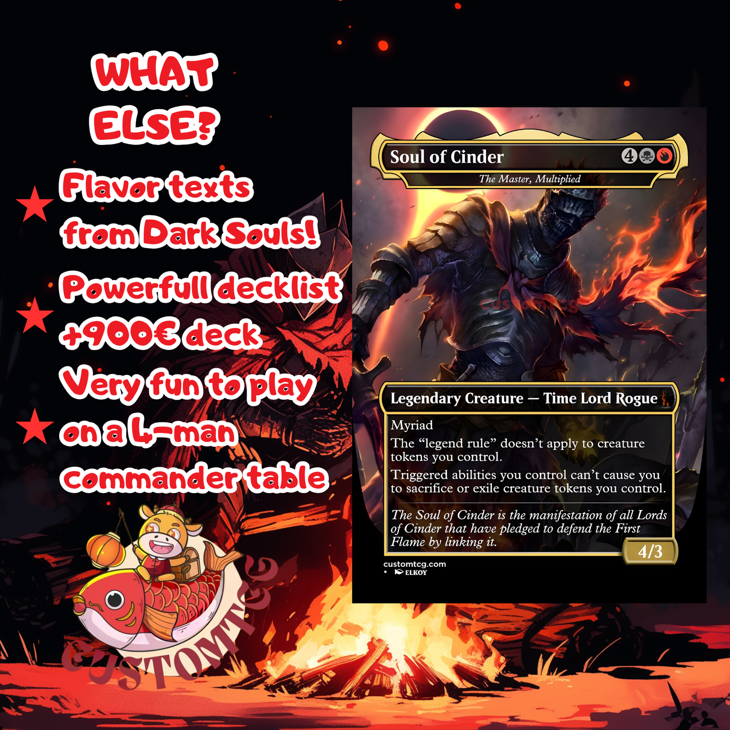 Dark Souls Commander Deck