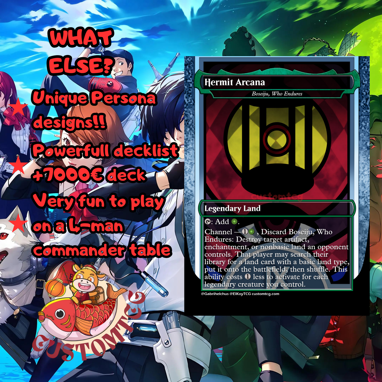 PERSONA Commander Deck