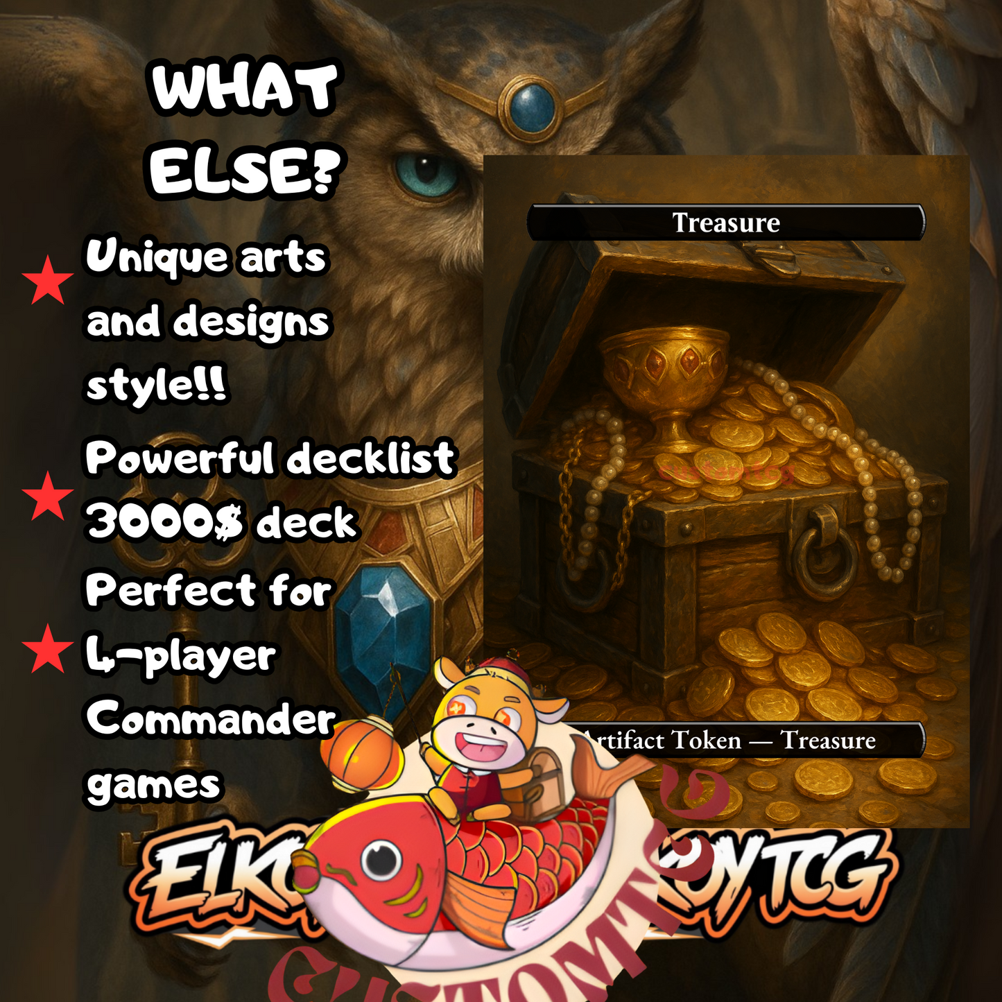 Tivit, Seller Of Secrets Custom Deck