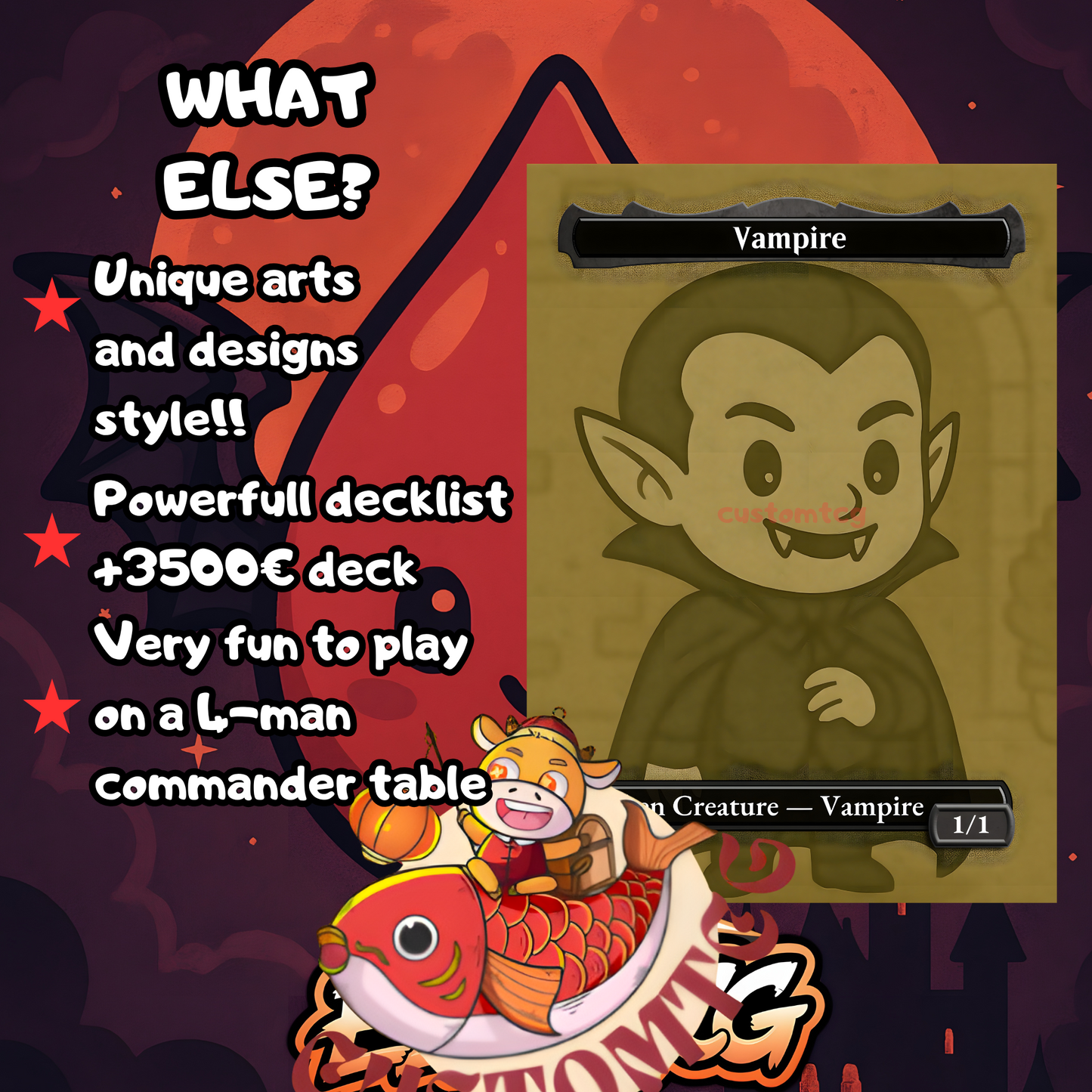 Chibi Vampires Commander Deck