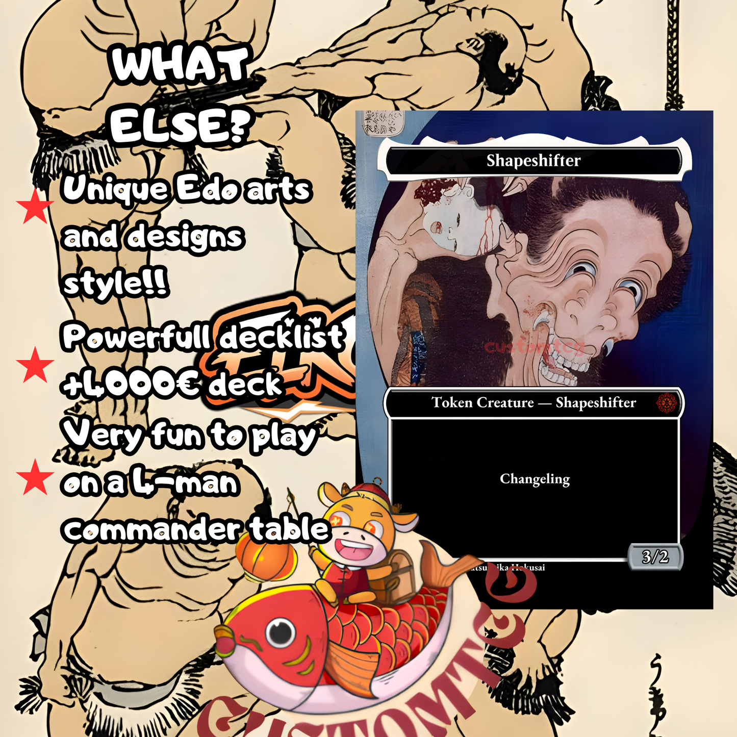 Geisha Court – Custom Deck