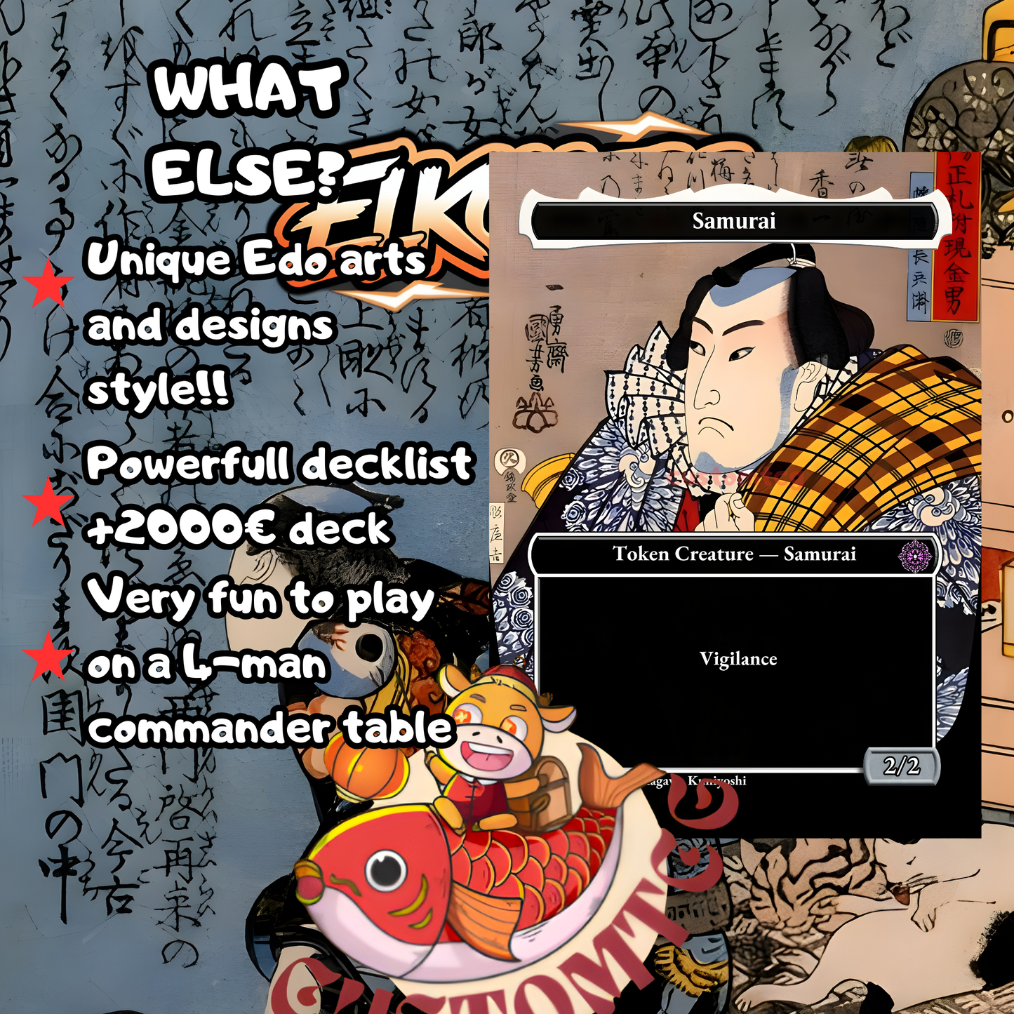 Samurai Custom Deck