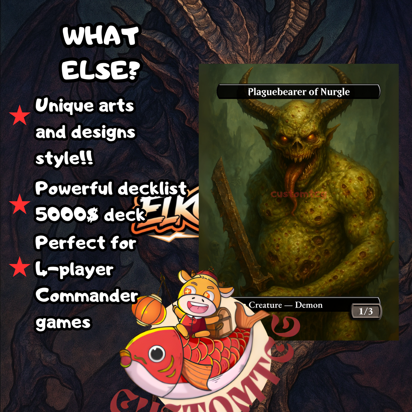 Be'lakor, the Dark Master Custom Deck