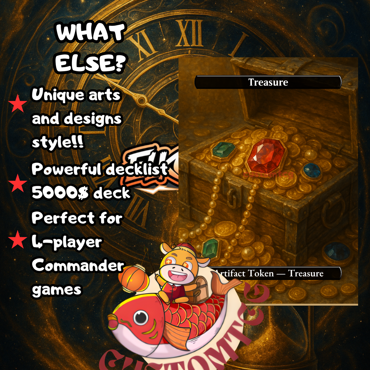 Obeka, Splitter of Seconds Custom Deck