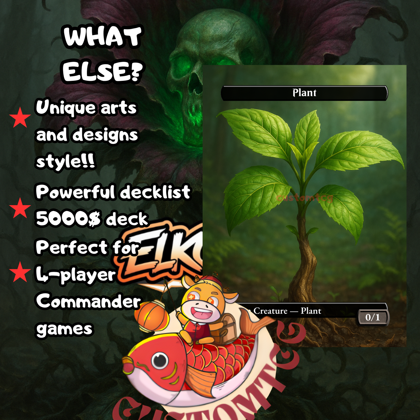 The Necrobloom Custom Deck