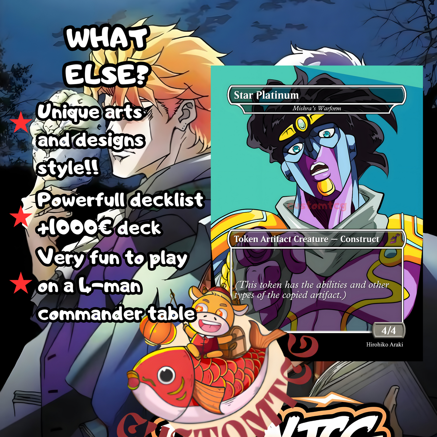 JoJo’s Bizarre Commander Deck