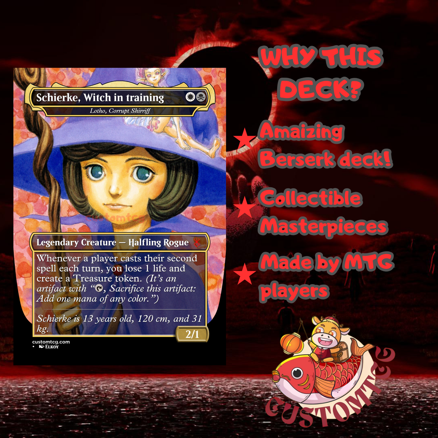 BERSERK V1 Commander Deck