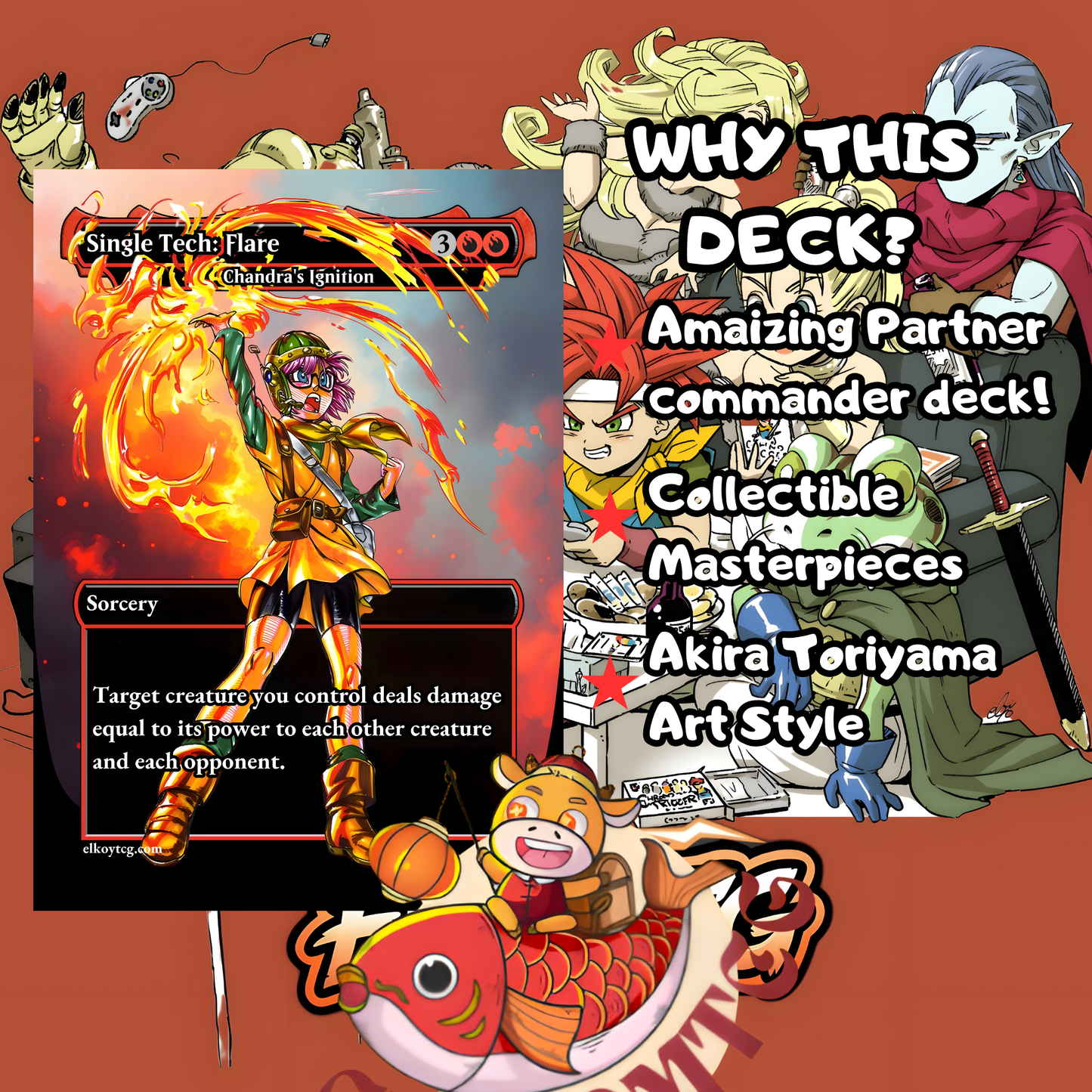 Chrono Trigger C0mmander Deck