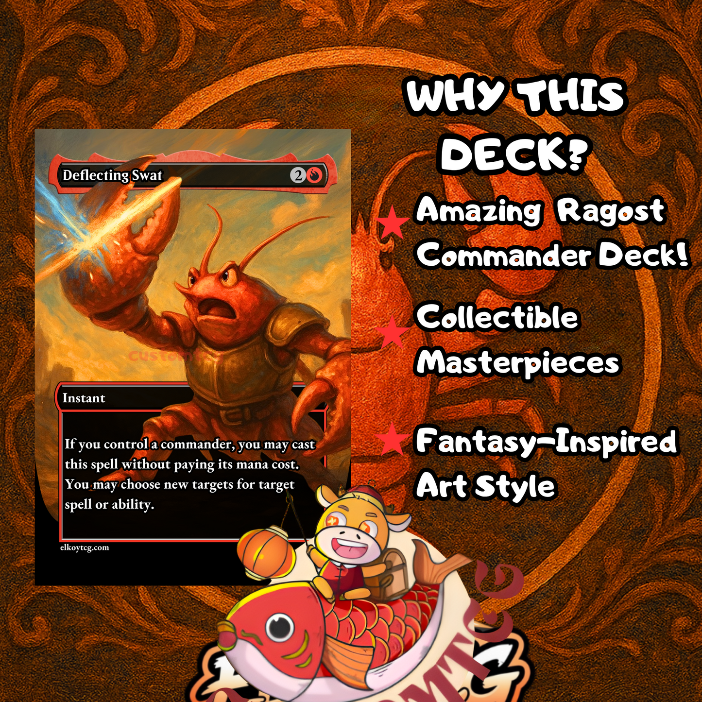 Ragost - Lobster Custom Commander Deck