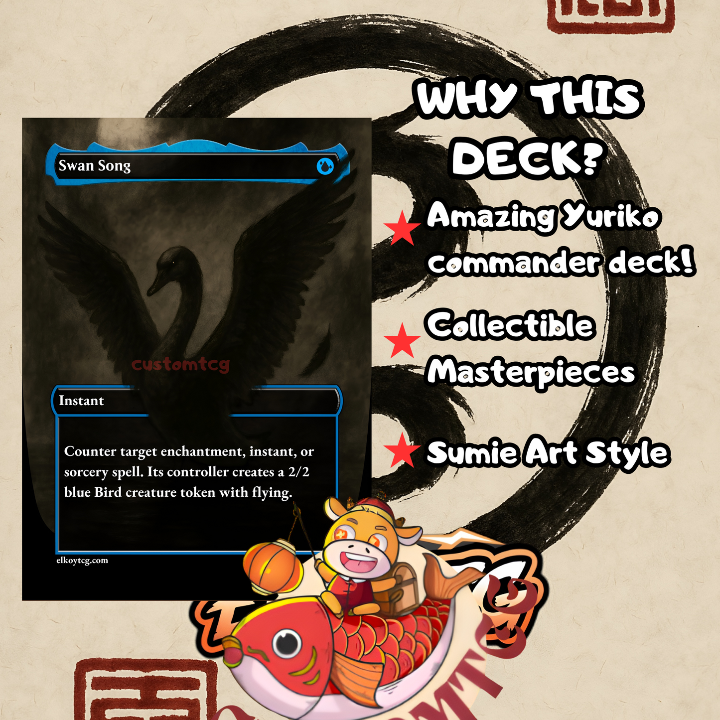 Yuriko V3.0 Shadow – Custom Deck