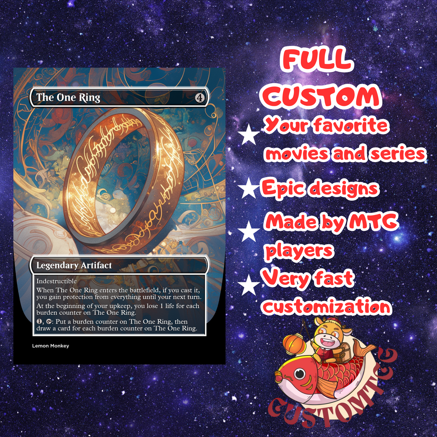 Personalized Commander Decks – Commissions!
