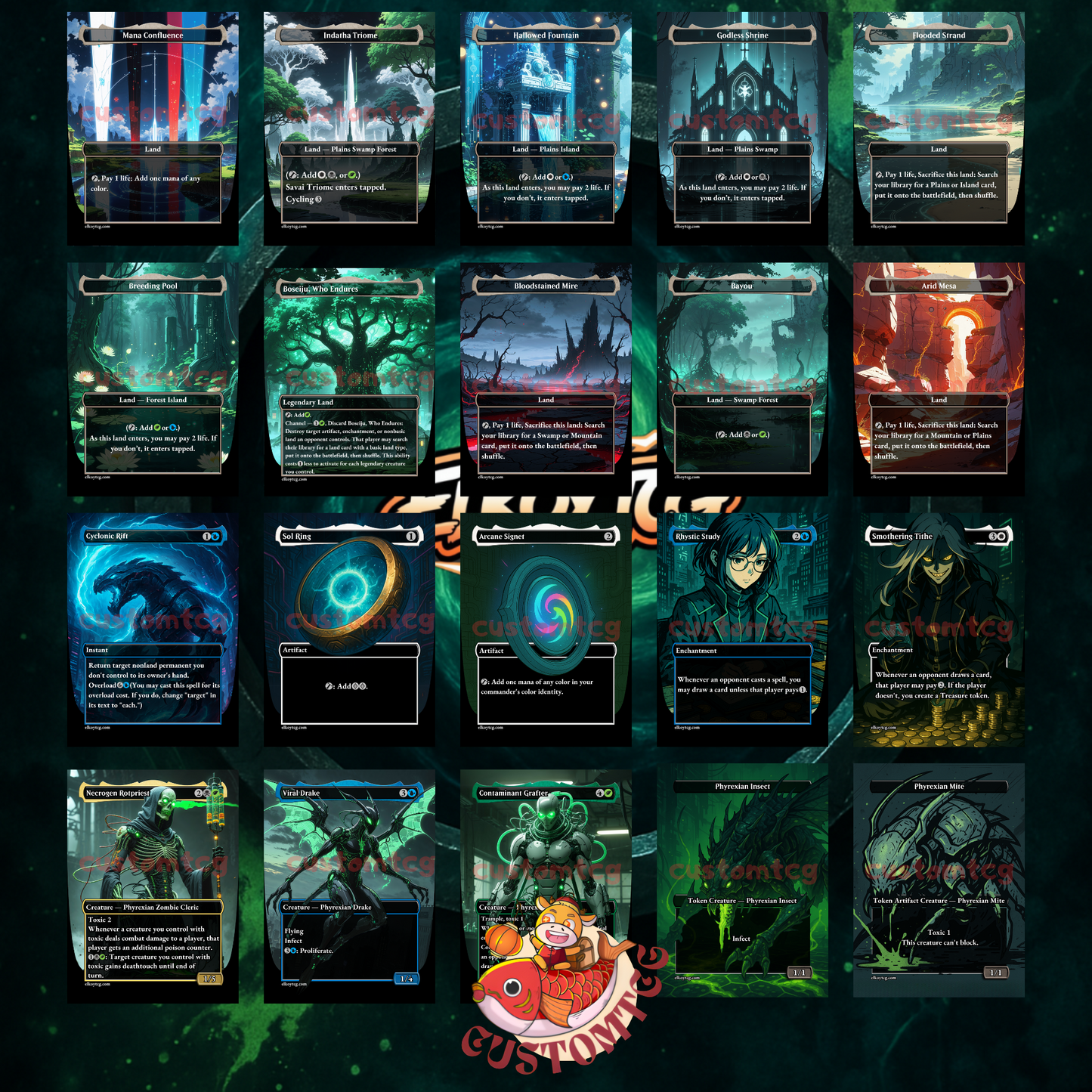 Infect Commander Deck