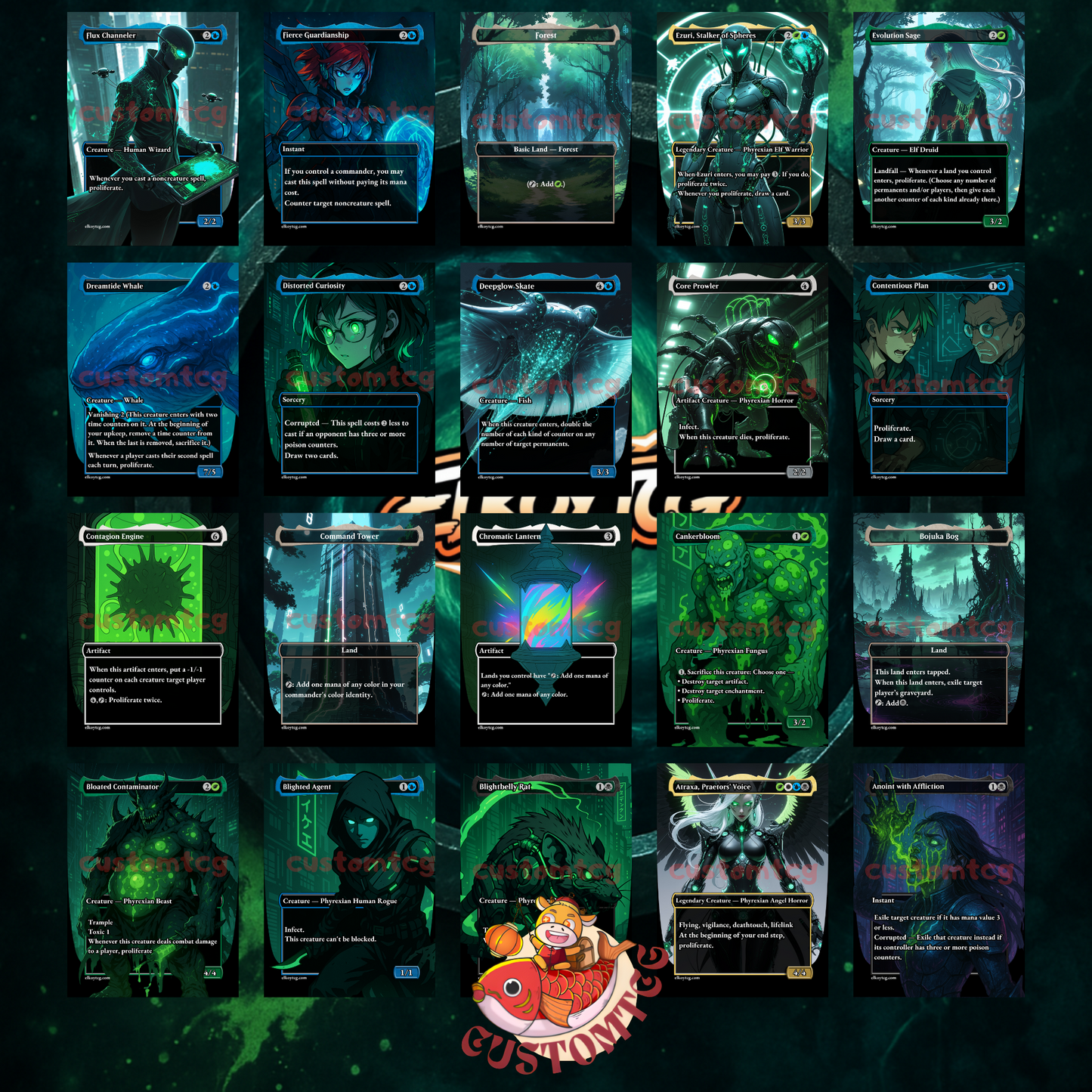 Infect Commander Deck