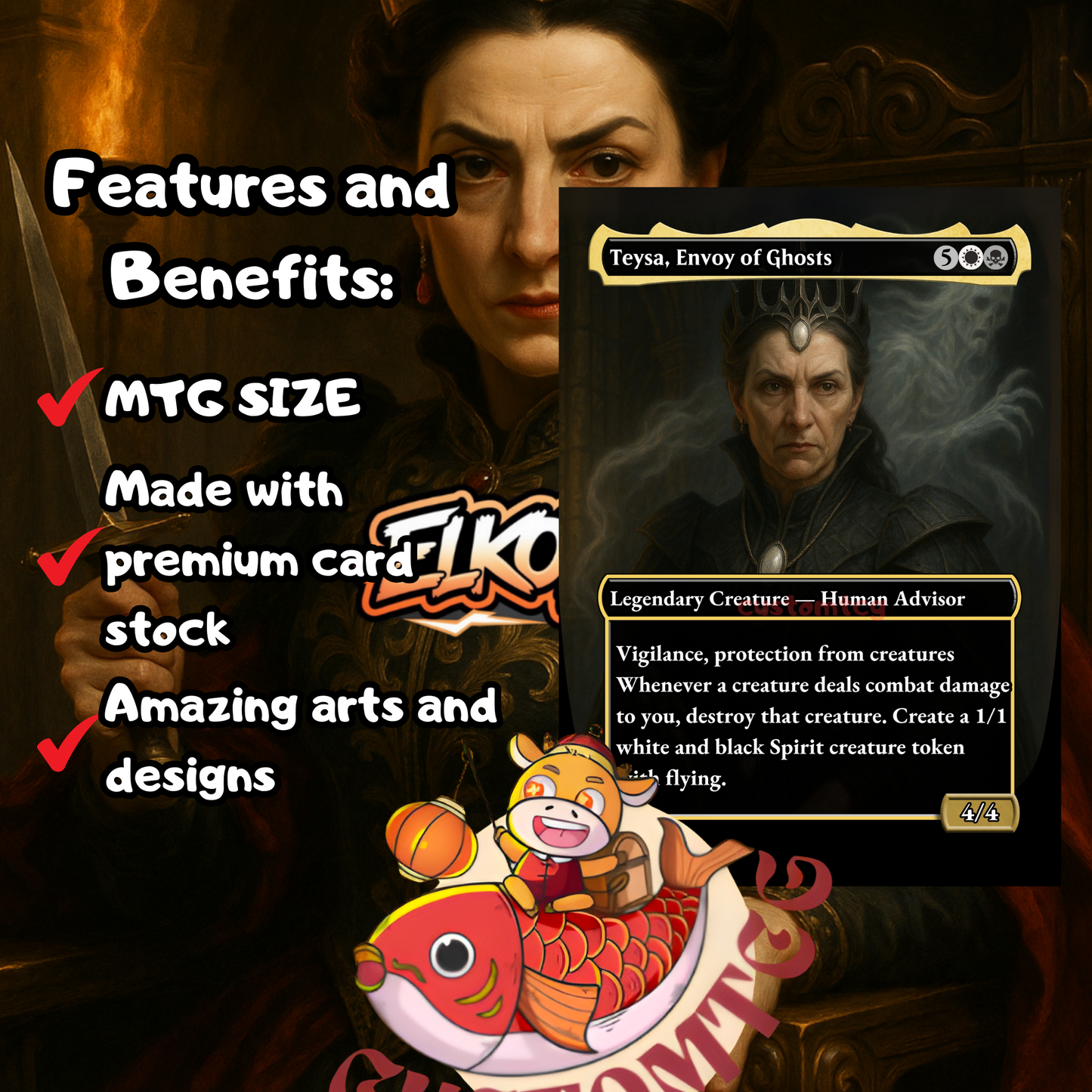 Queen Marchesa Custom Deck