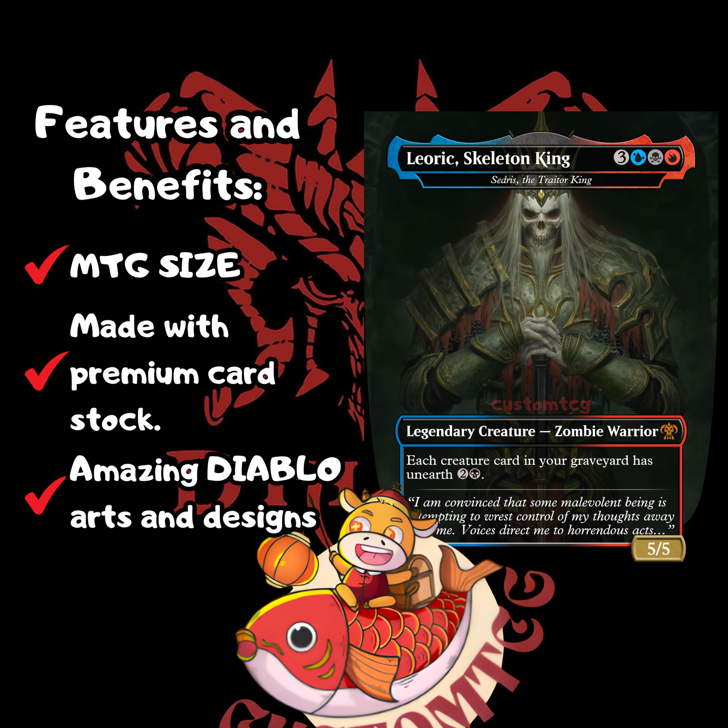 Diablo Custom Commander Deck