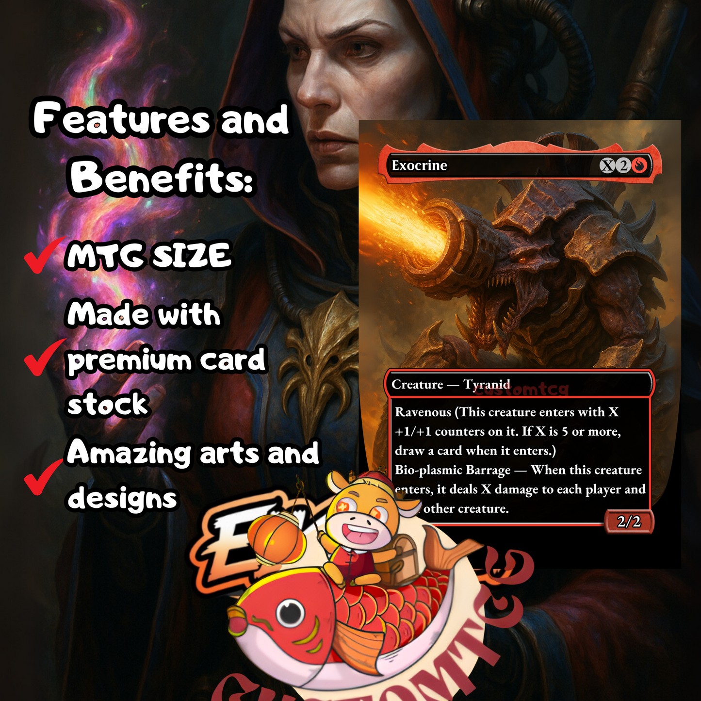 Magus Lucea Kane Custom Deck