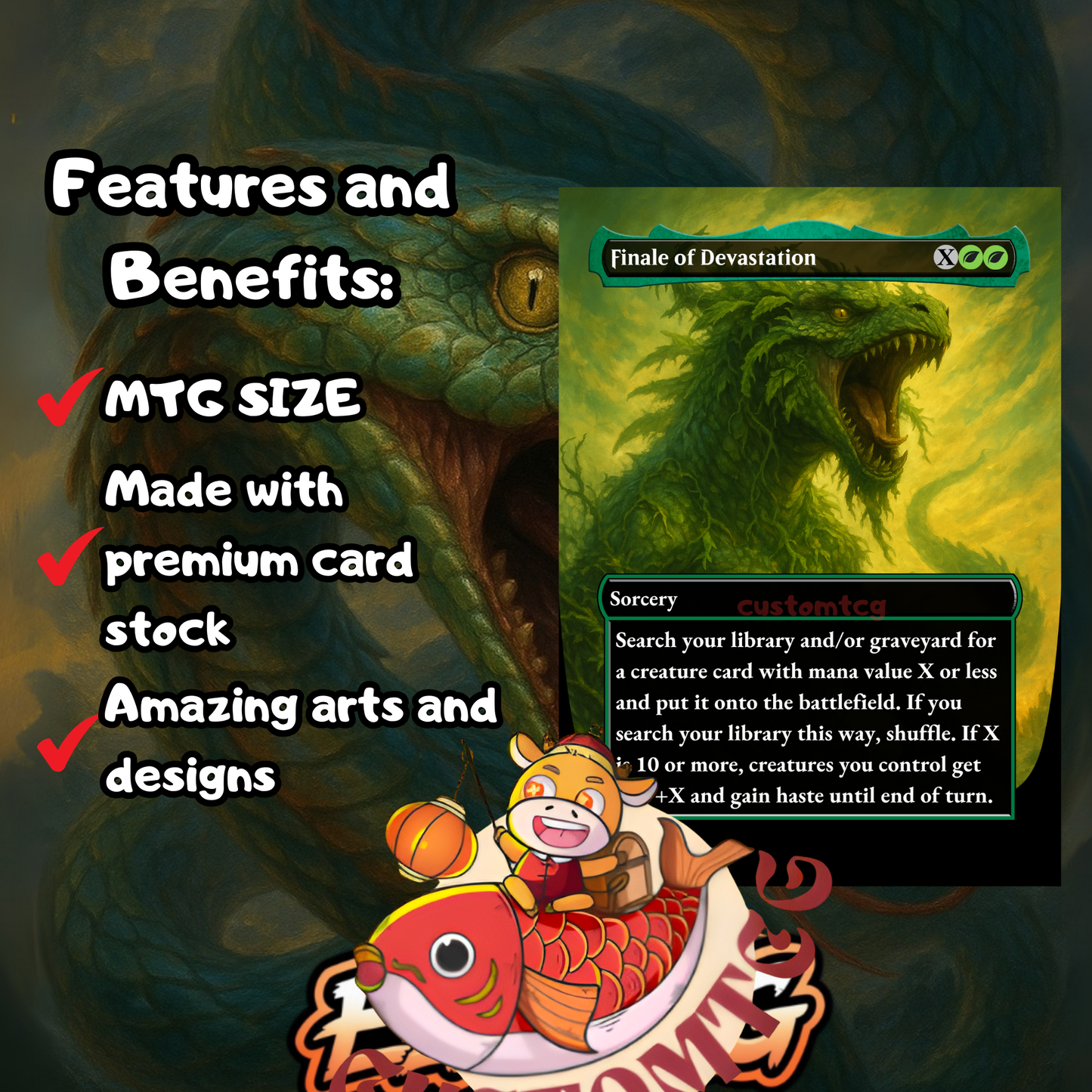 Xyris, the Writhing Storm Custom Deck