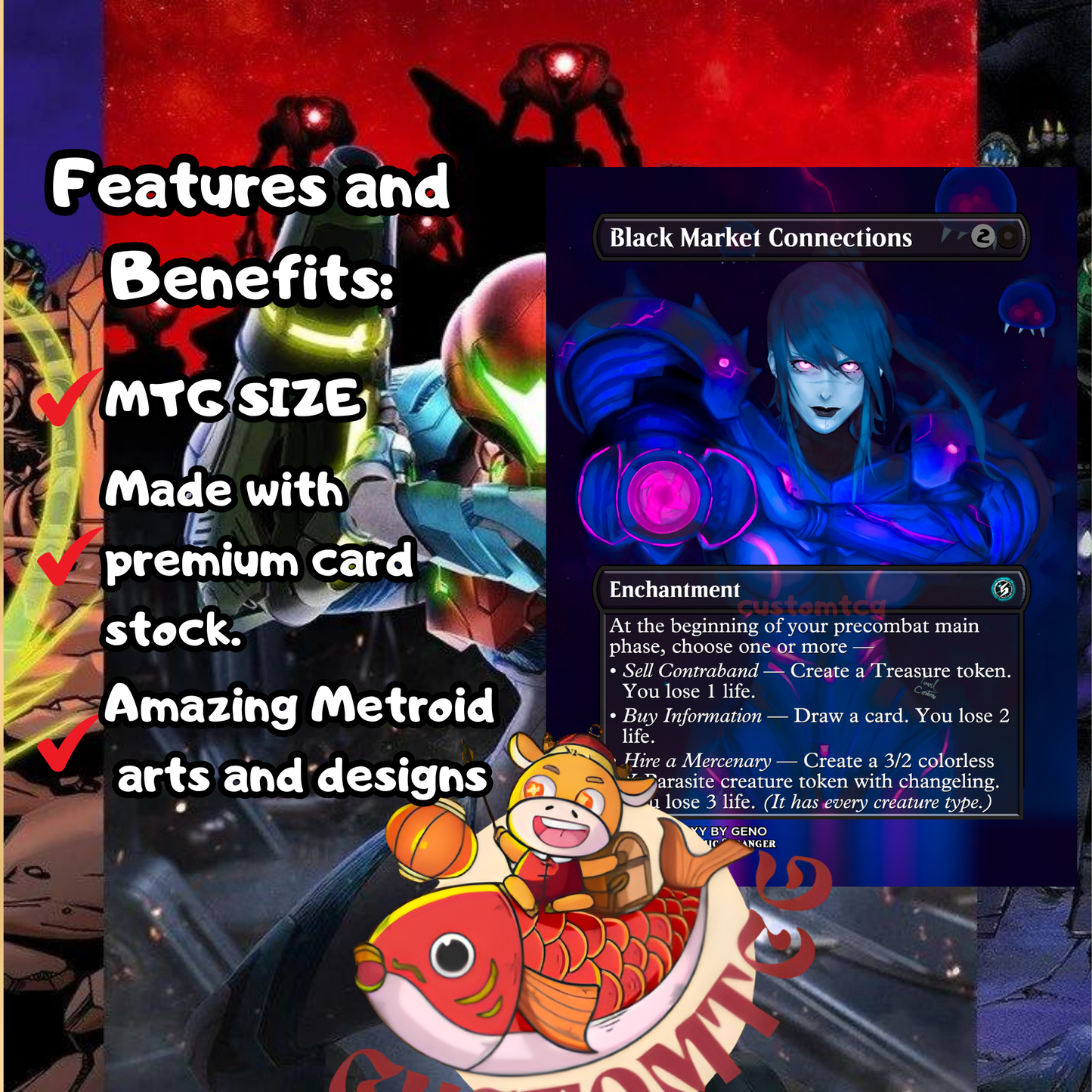 Metroid Commander Deck