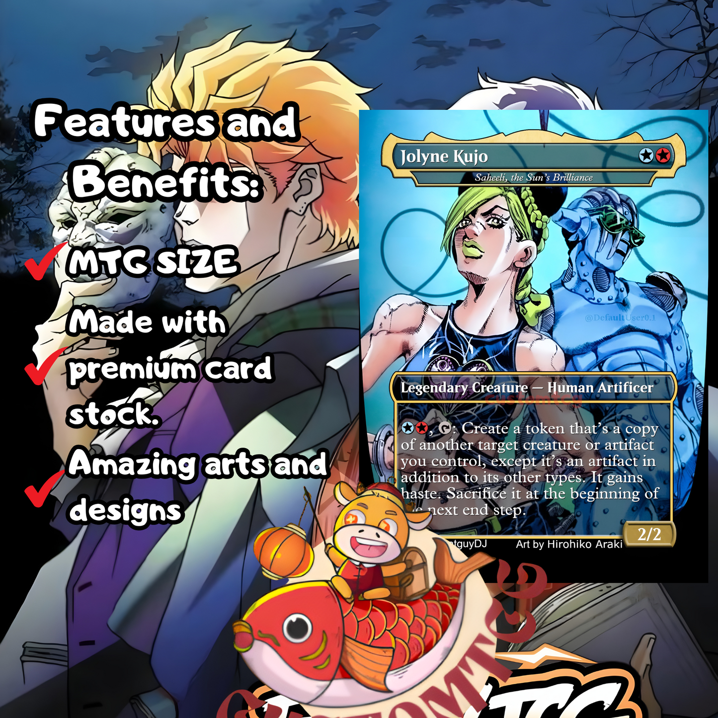 JoJo’s Bizarre Commander Deck