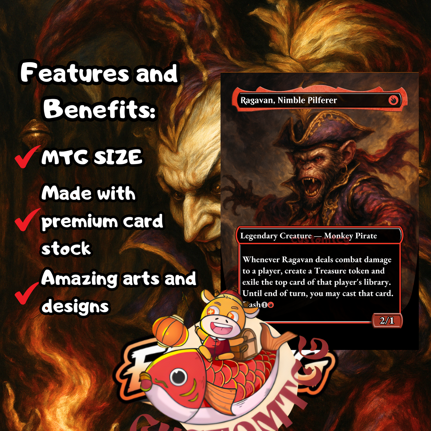 Kefka, Court Mage — Custom Deck
