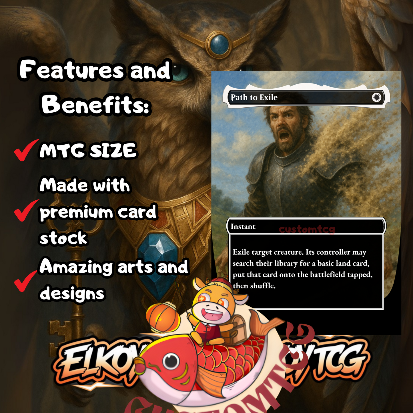 Tivit, Seller Of Secrets Custom Deck