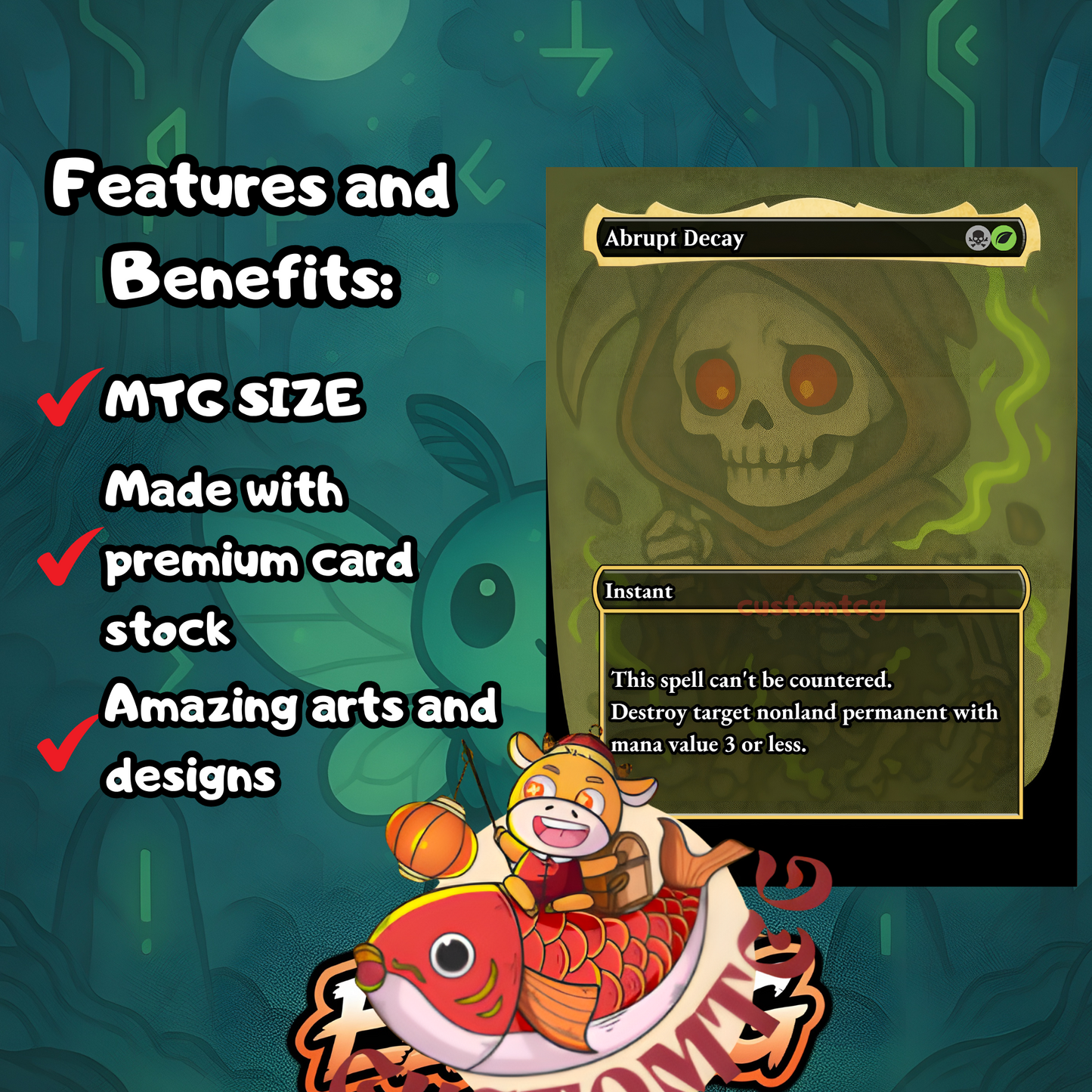 The Wise Mothman Custom Deck