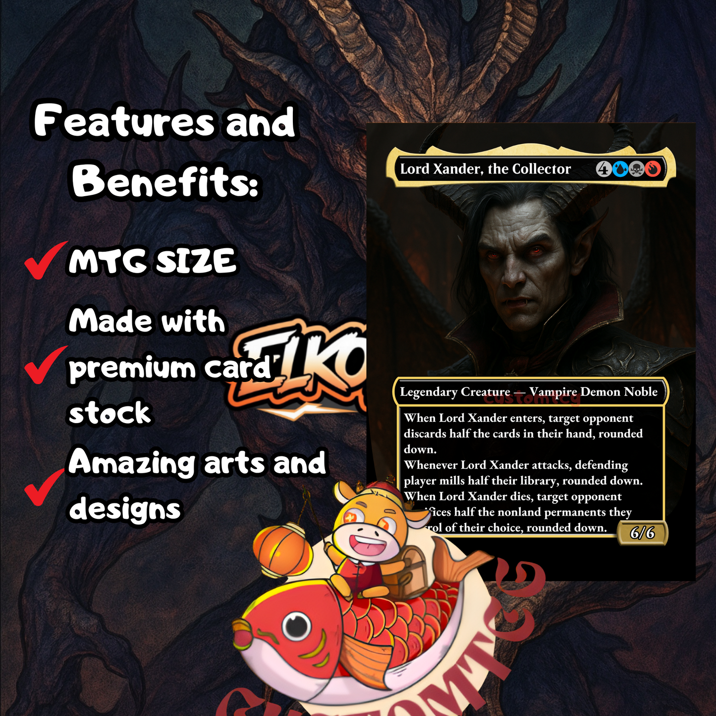 Be'lakor, the Dark Master Custom Deck