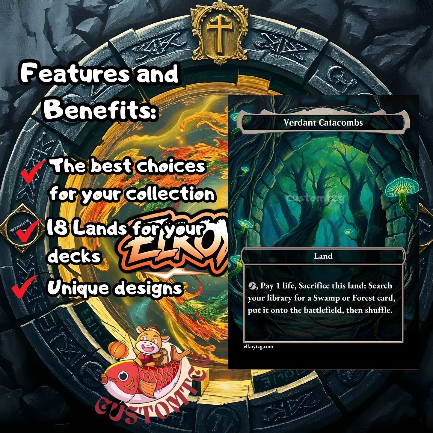 Ancient Portals Fetch Lands Set