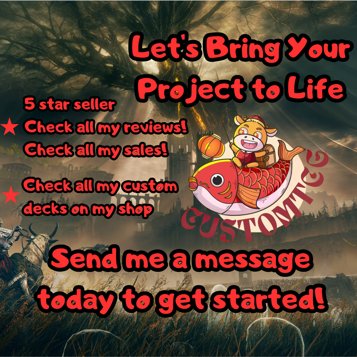 Elden Ring Radhan Commander Deck