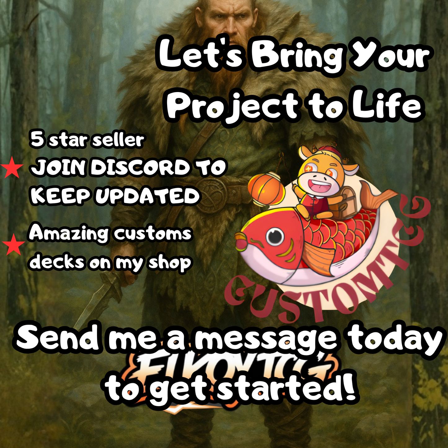 Fynn, the Fangbearer Custom Deck