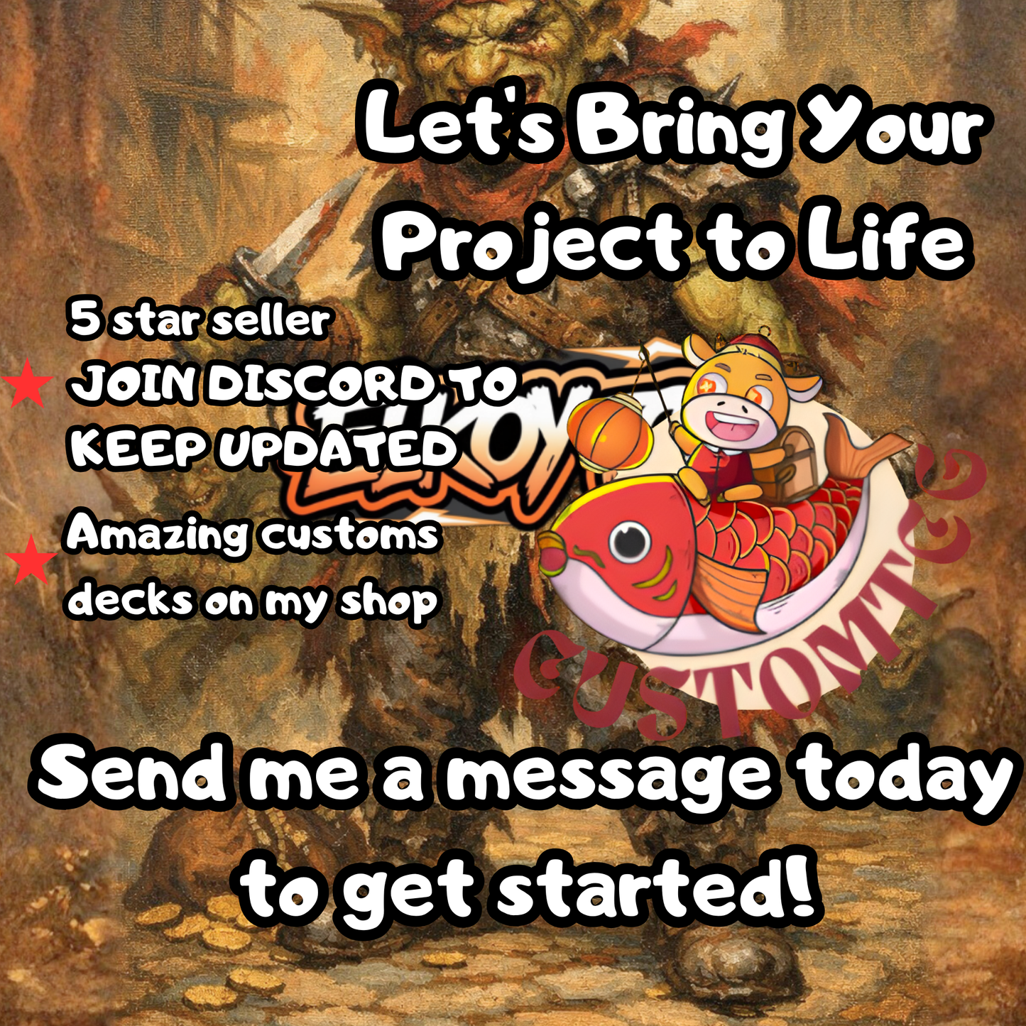 Krenko, Mob Boss Custom Deck V2