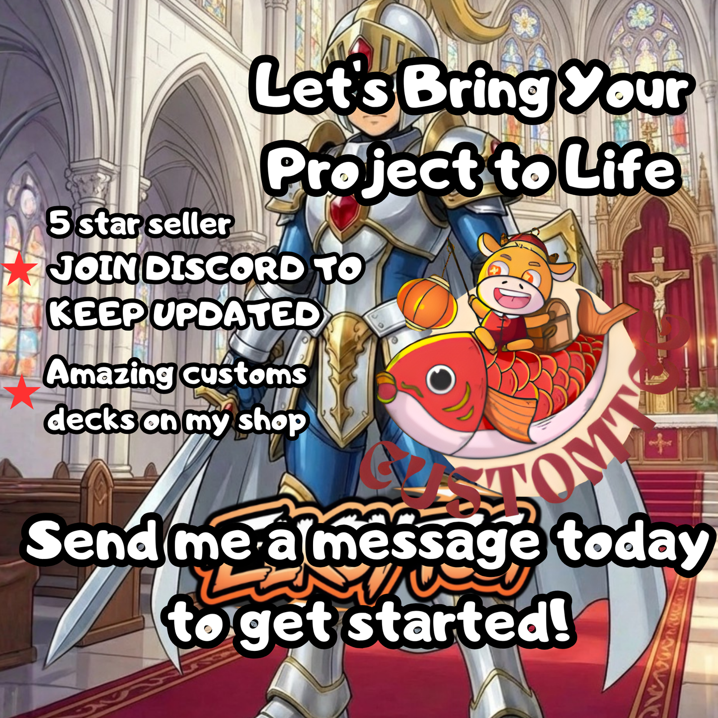 Mega Man X Custom Commander Deck