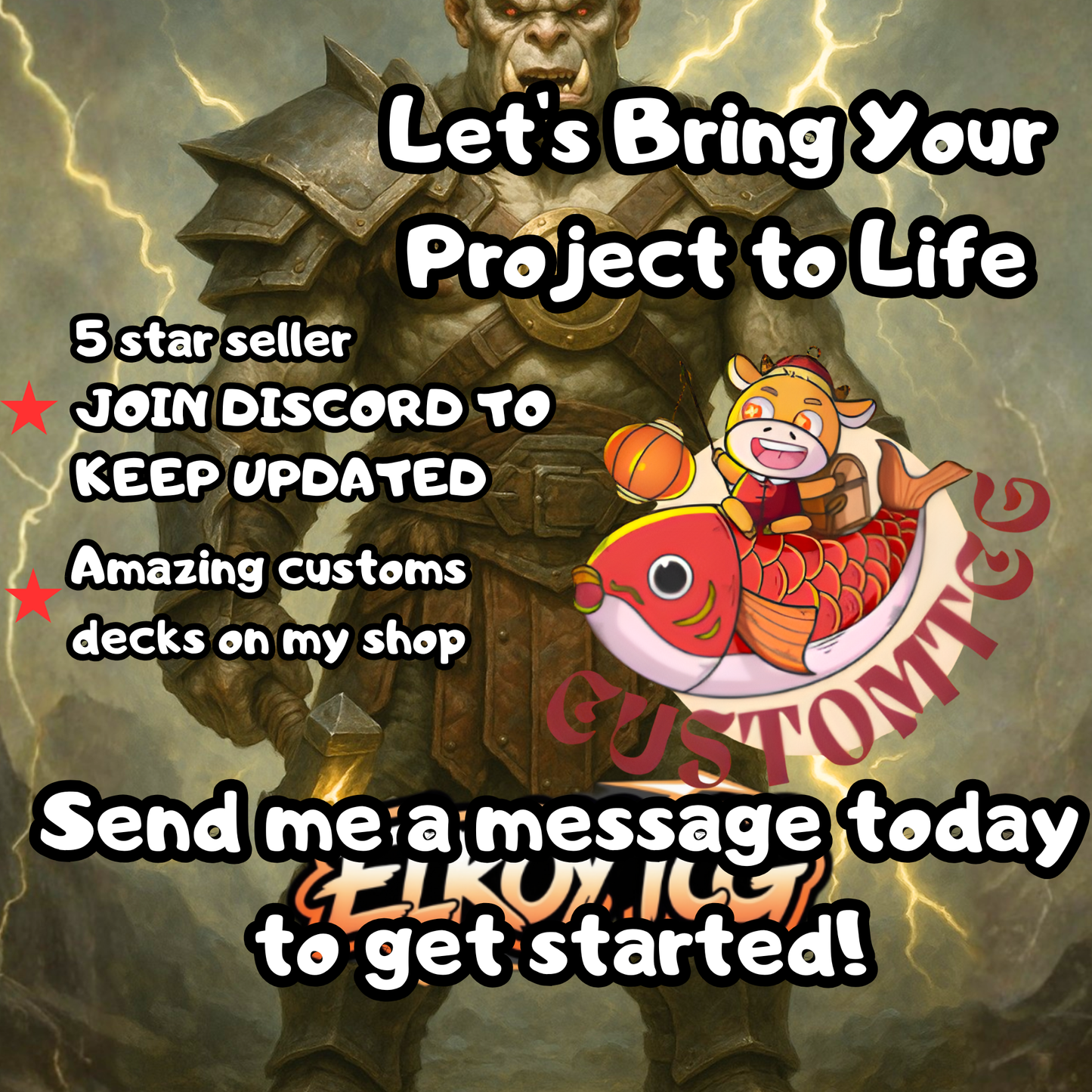 Zurgo Stormrender Custom Deck