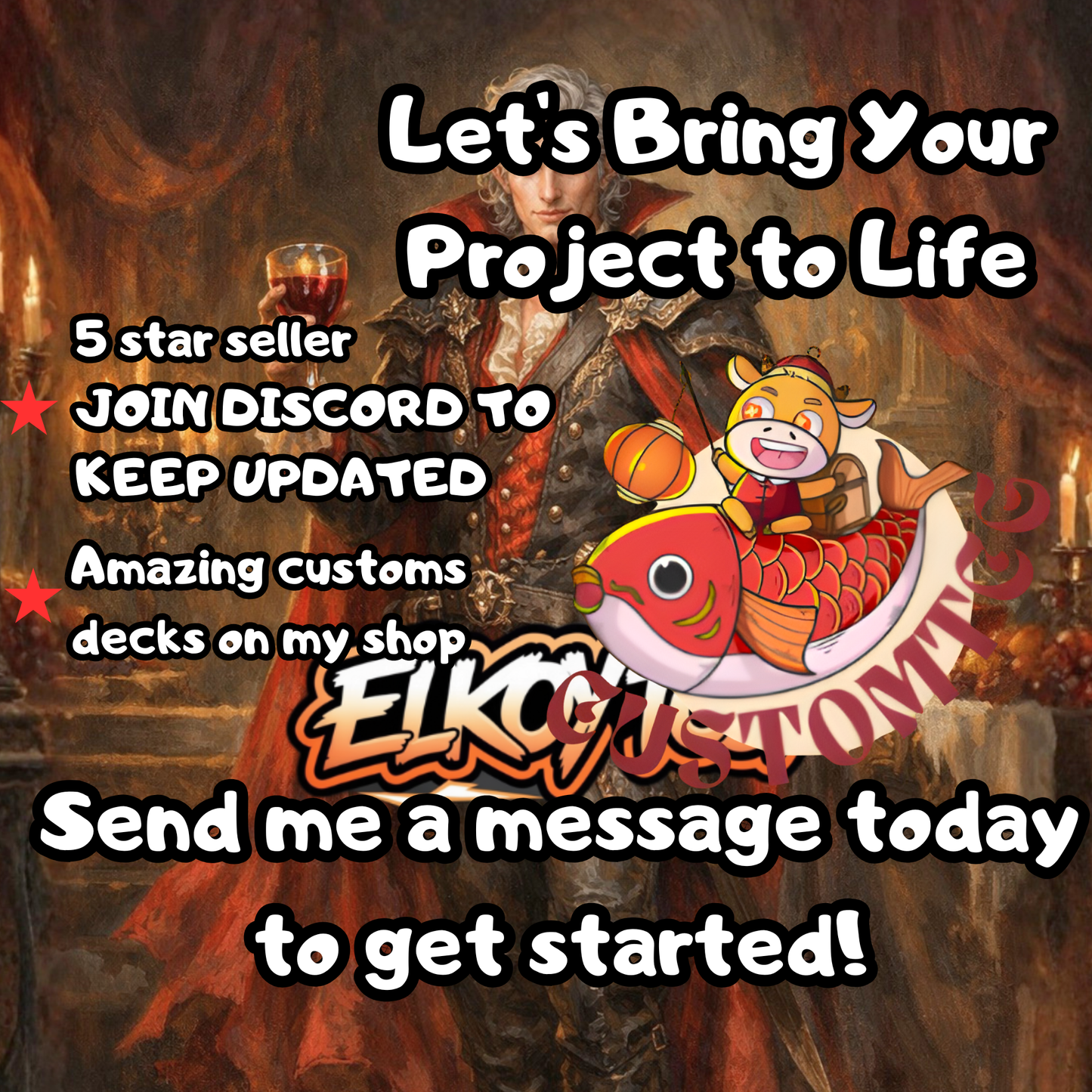 Astarion, the Decadent Custom Deck