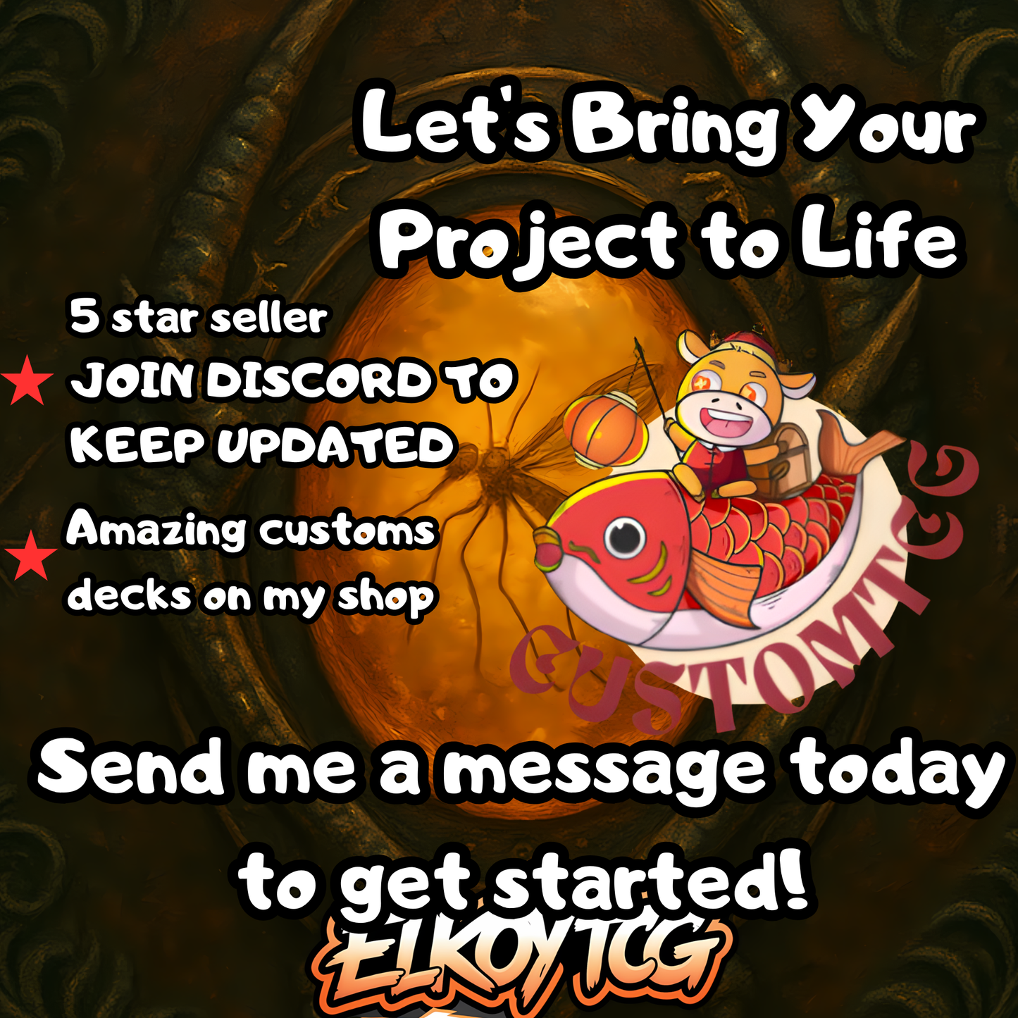 INDOMINOUS JURASSIC PARK CUSTOM DECK