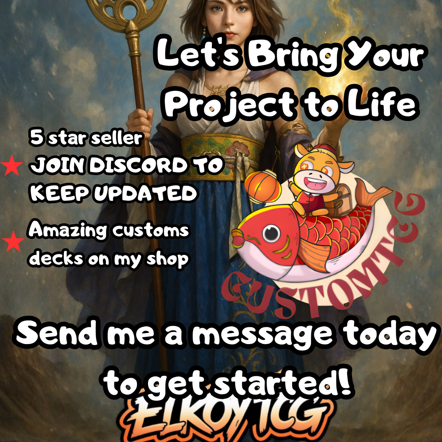 Yuna, Grand Summoner Custom Deck