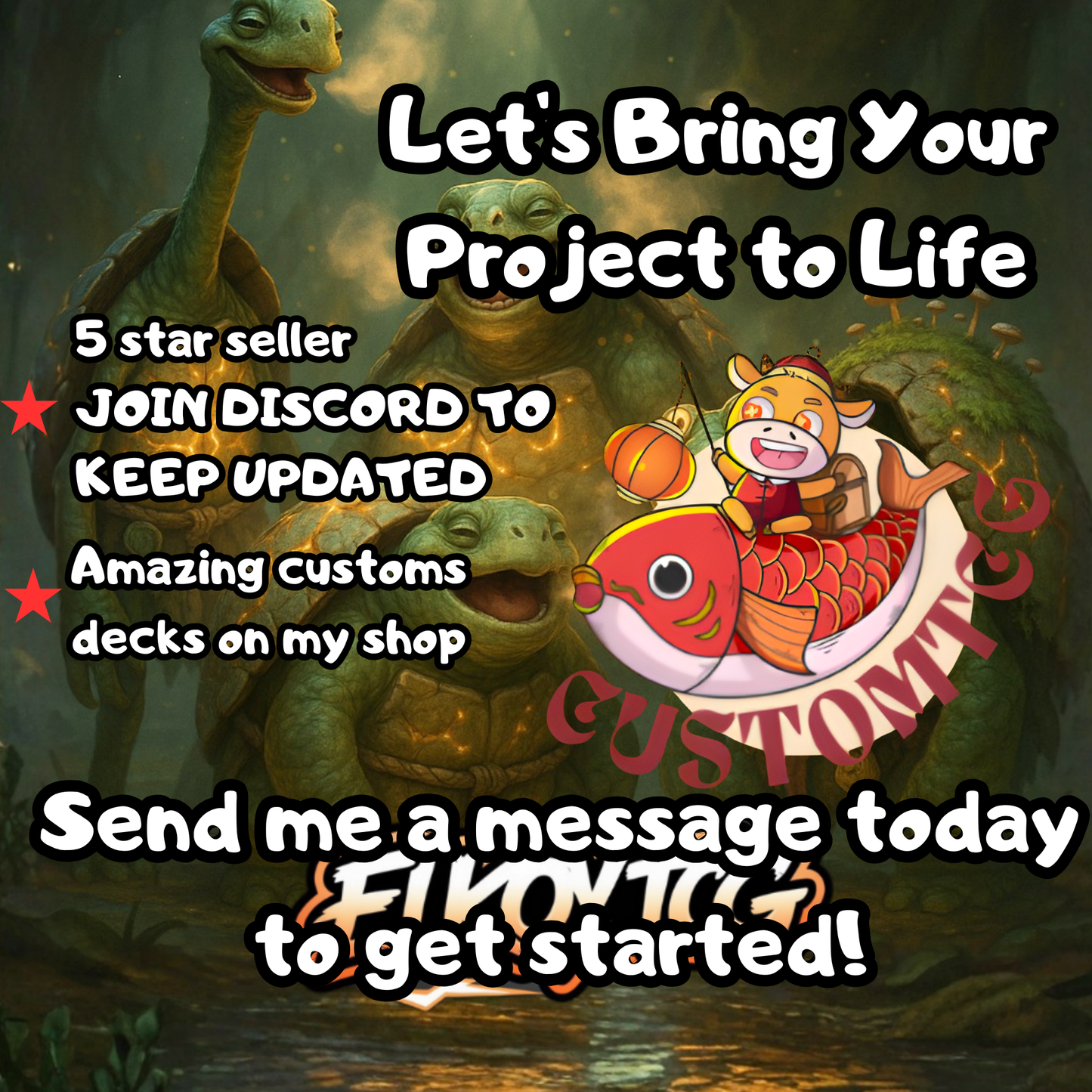 Heroes in a Half Shell Custom Deck