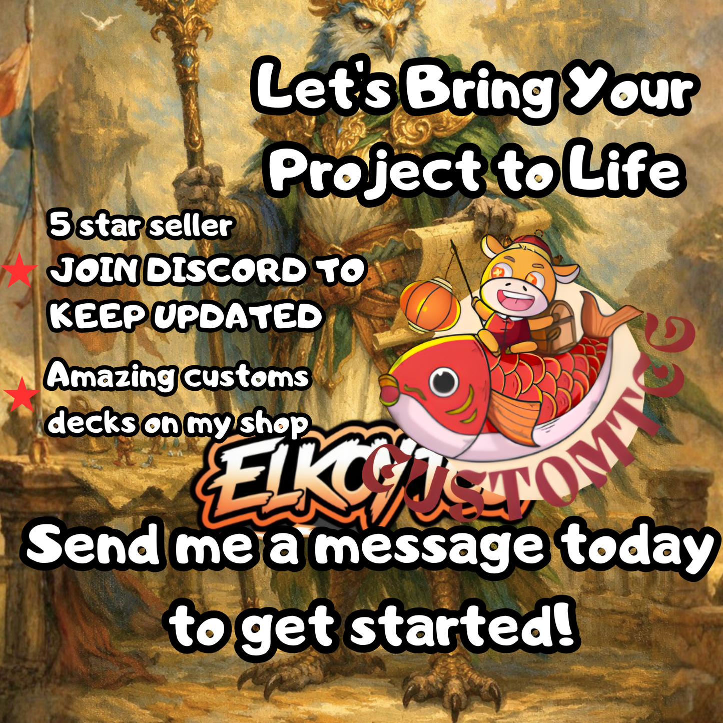 Derevi, Empyrial Tactician — Custom Deck (100 Cards + Tokens) 🚀🦉