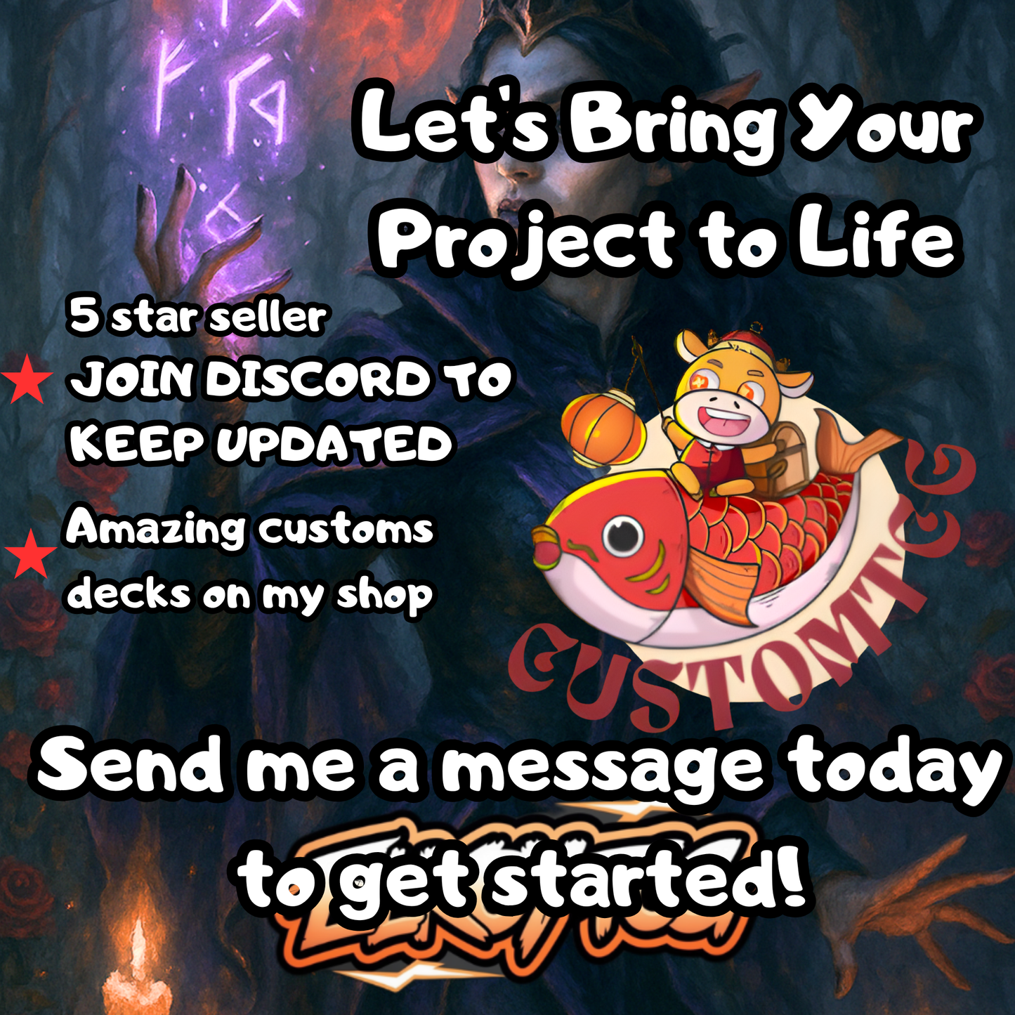 Ayara, First of Locthwain Custom Deck