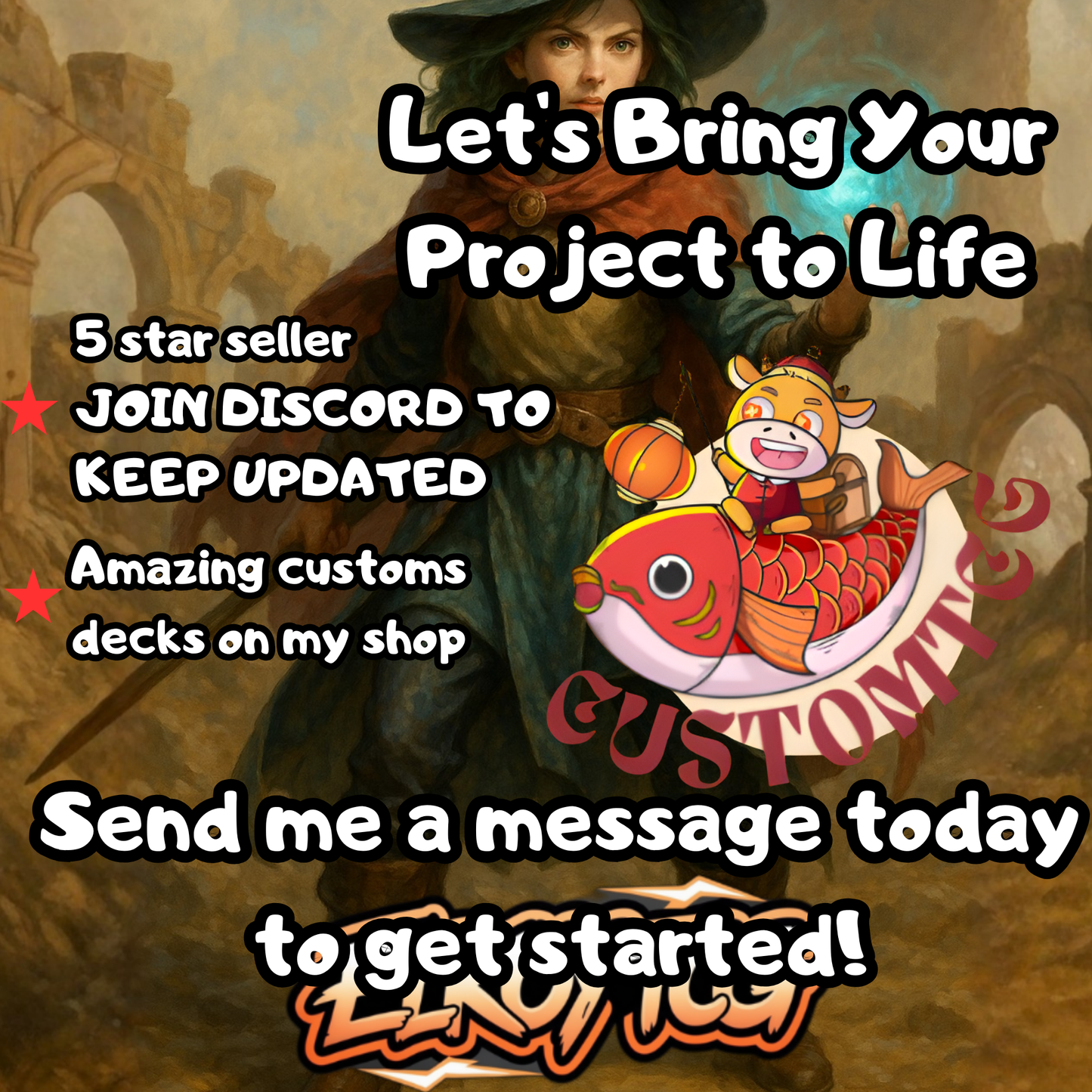 Terra, Magical Adept Custom Deck