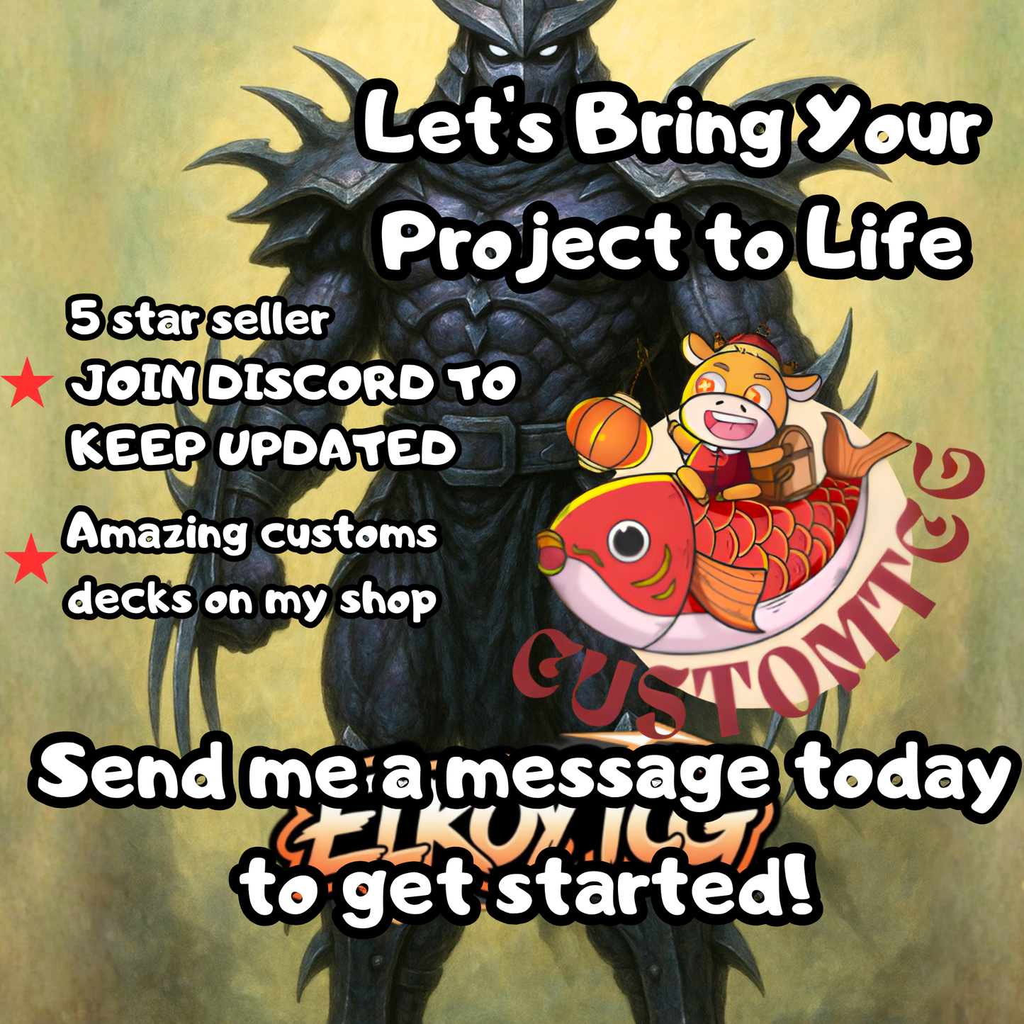 Super Shredder Custom Deck