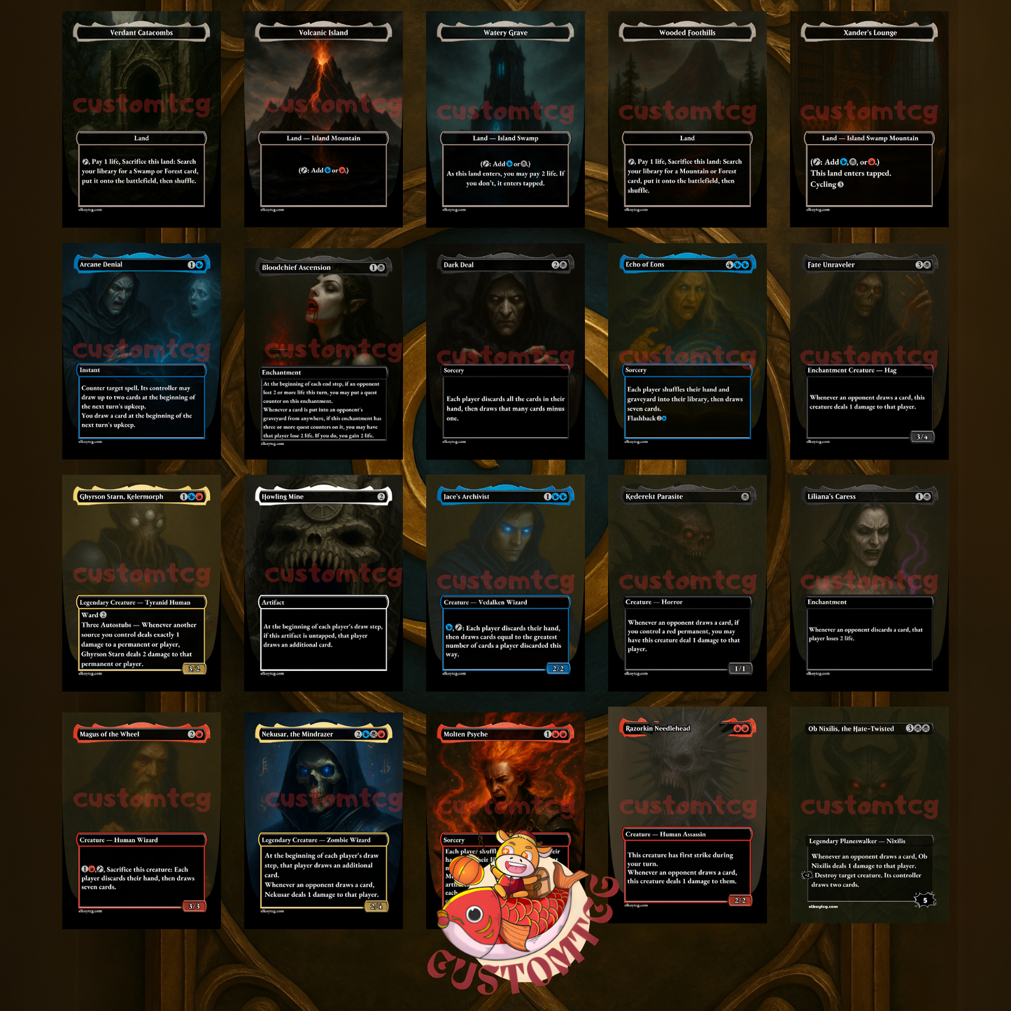 Nekusar Custom Deck