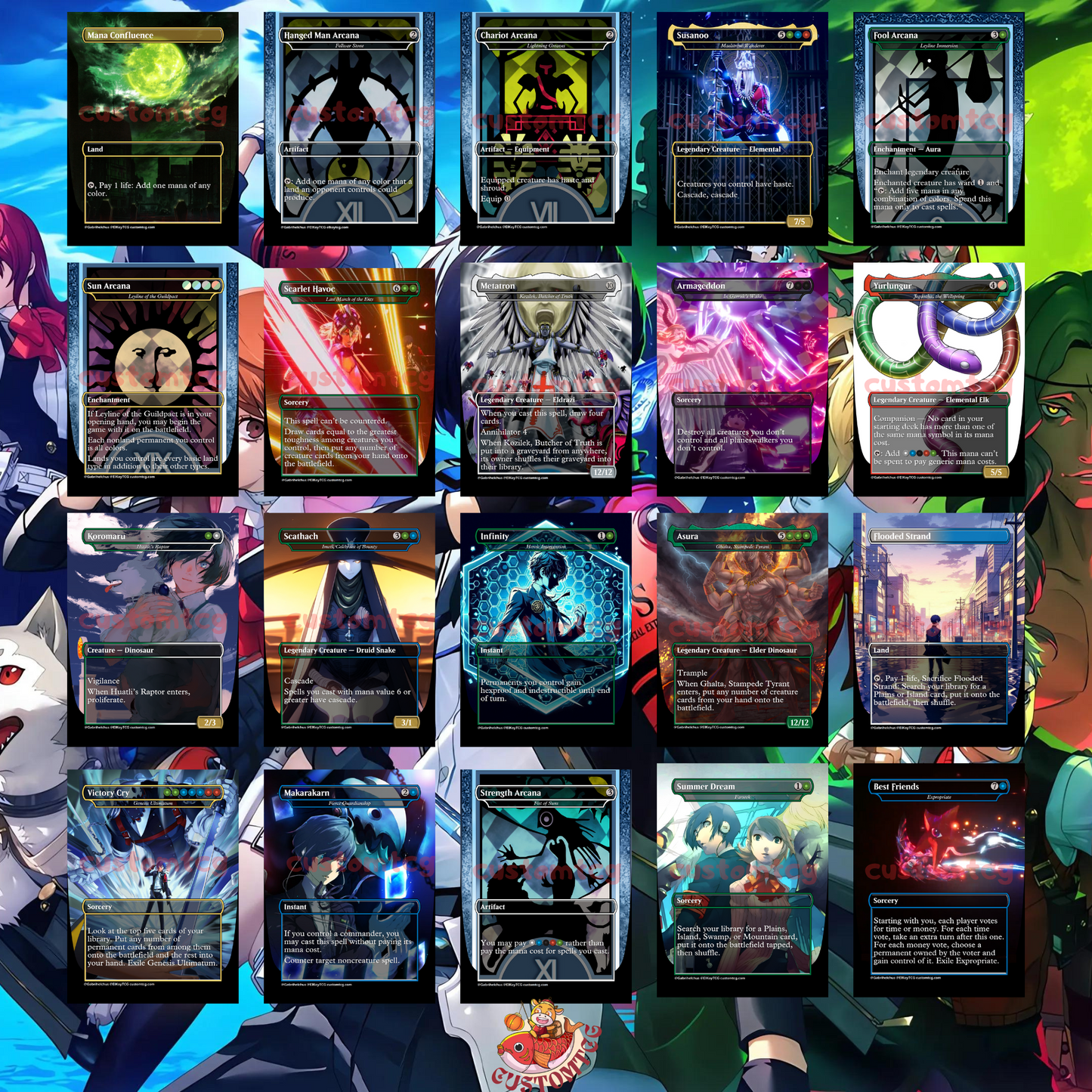 PERSONA Commander Deck
