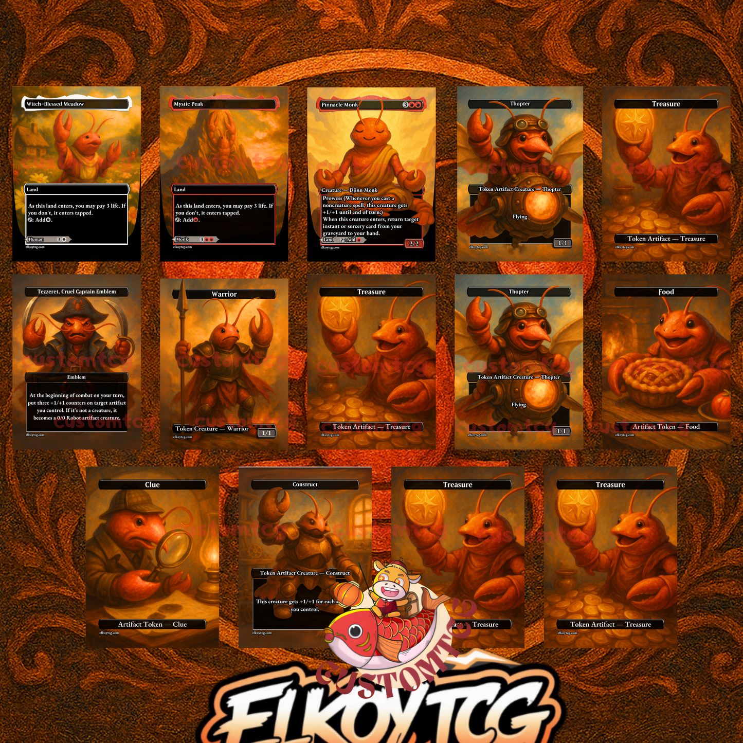 Ragost - Lobster Custom Commander Deck