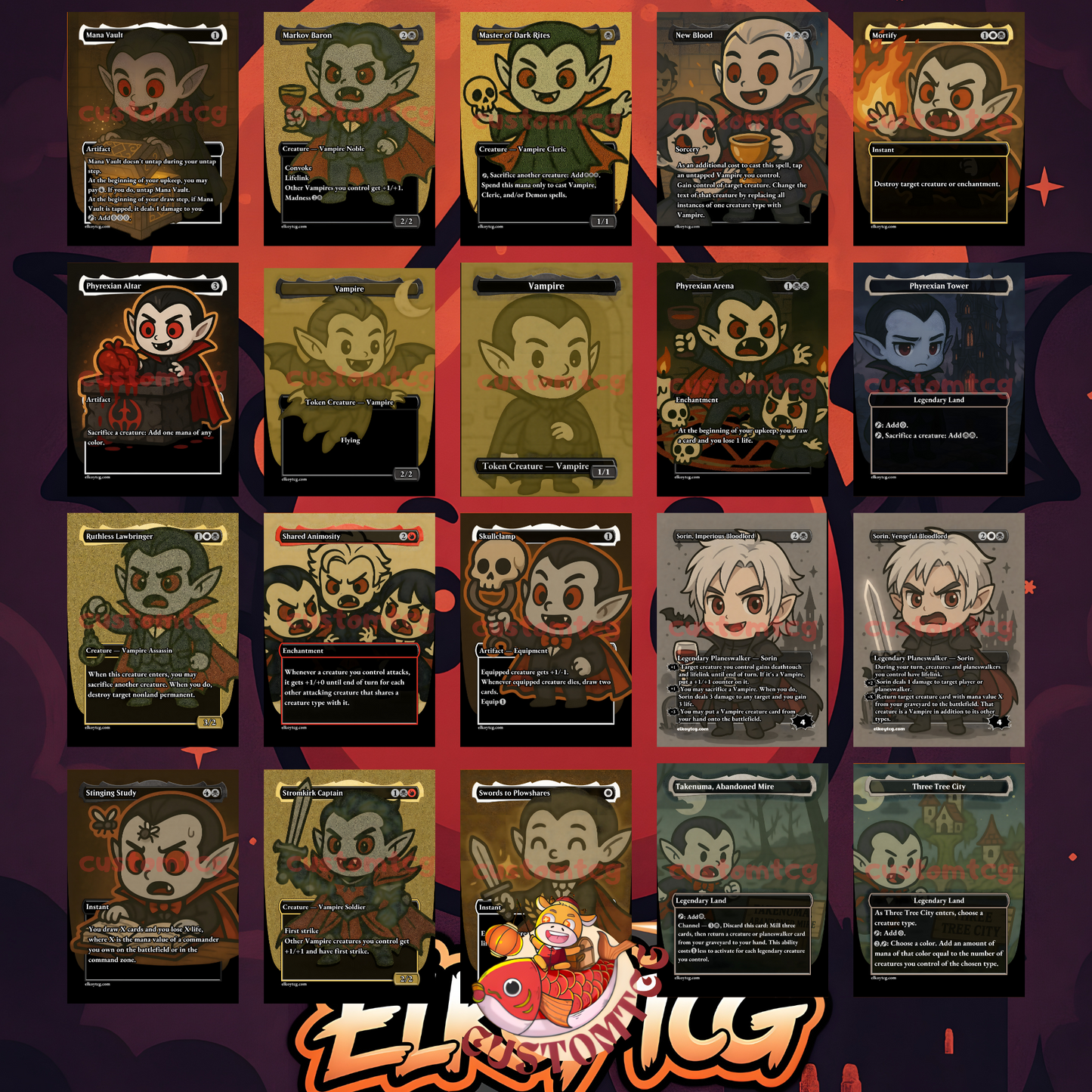 Chibi Vampires Commander Deck
