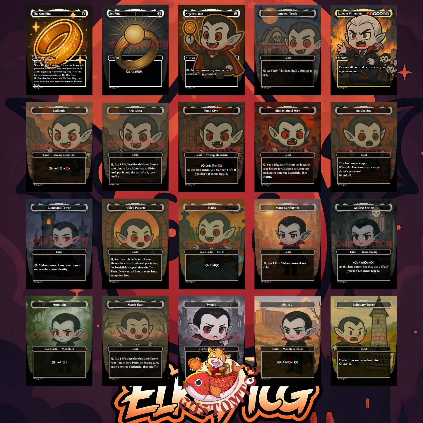 Chibi Vampires Commander Deck