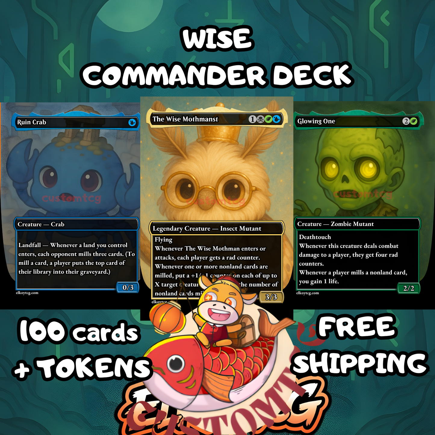 The Wise Mothman Custom Deck