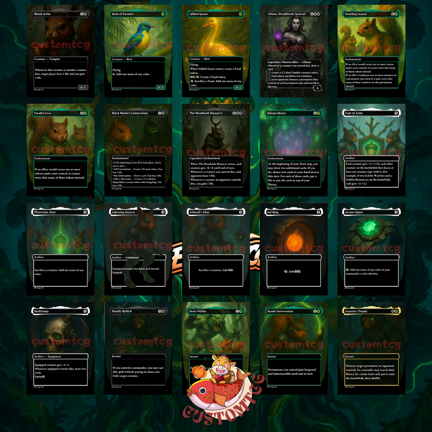 Chatterfang Custom Deck